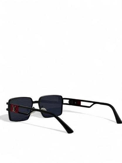 Louis Vuitton LV Black & Burgundy Sunglasses 🖤🍷 | Unisex Designer Eyewear