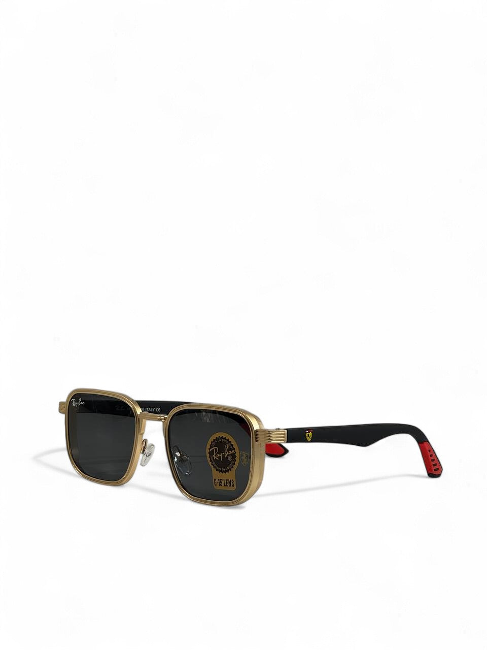 Ray-Ban x Ferrari Gold Edition 🏎️ | Unisex Premium Performance Sunglasses