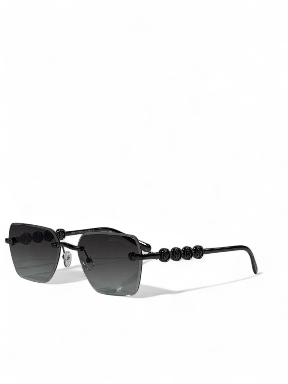 🖤 Louis Vuitton Black Monogram Chain Sunglasses