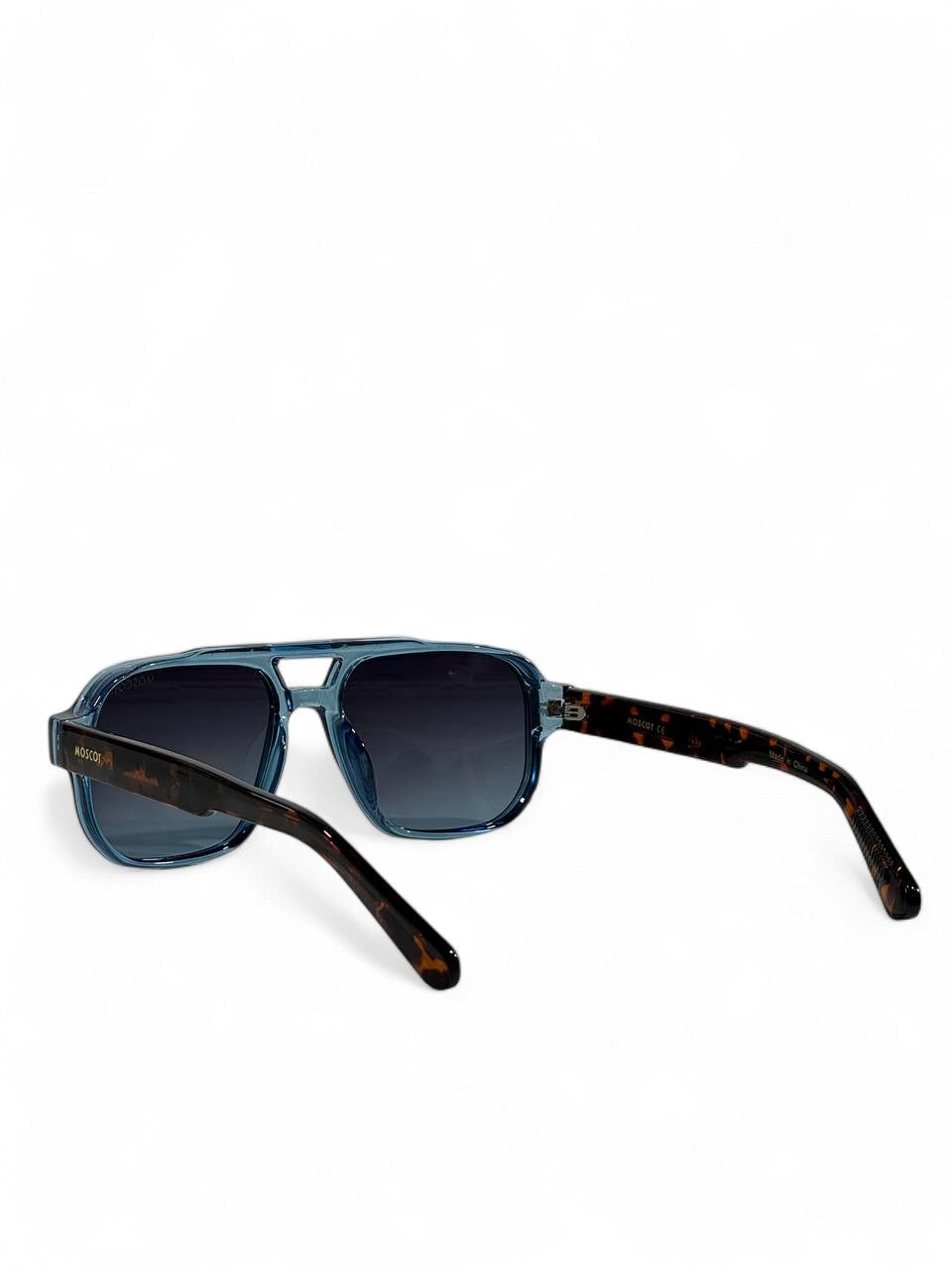 💙 Moscot Blue Tortoise Classic Aviator Sunglasses