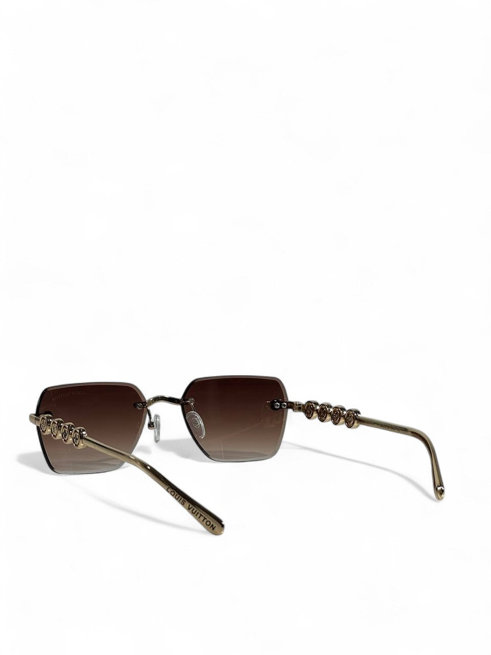 🥂 Louis Vuitton Gold Monogram Gradient Sunglasses