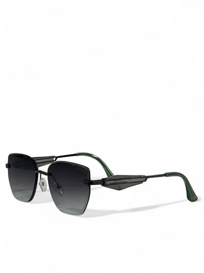 🕶️ Prada Linea Rossa Sunglasses – Green & Black Edition