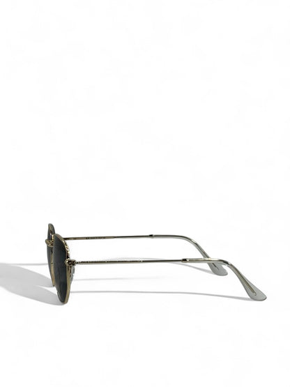 😎 Ray-Ban Hexagonal Sunglasses – Gold Frame Classic G-15 Lens