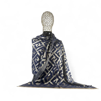 Fendi Double-Face Luxury Scarf 🖤 | Reversible Designer Shawl