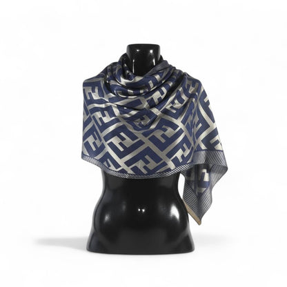 Fendi Double-Face Luxury Scarf 🖤 | Reversible Designer Shawl
