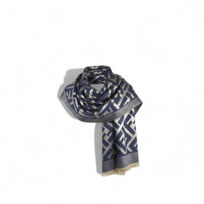 Fendi Double-Face Luxury Scarf 🖤 | Reversible Designer Shawl