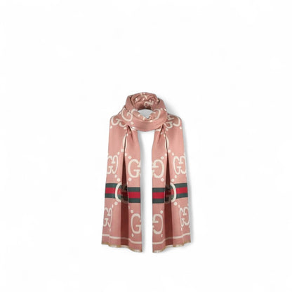 Gucci Double-Face Luxury Scarf 💕 | Reversible GG Monogram Shawl