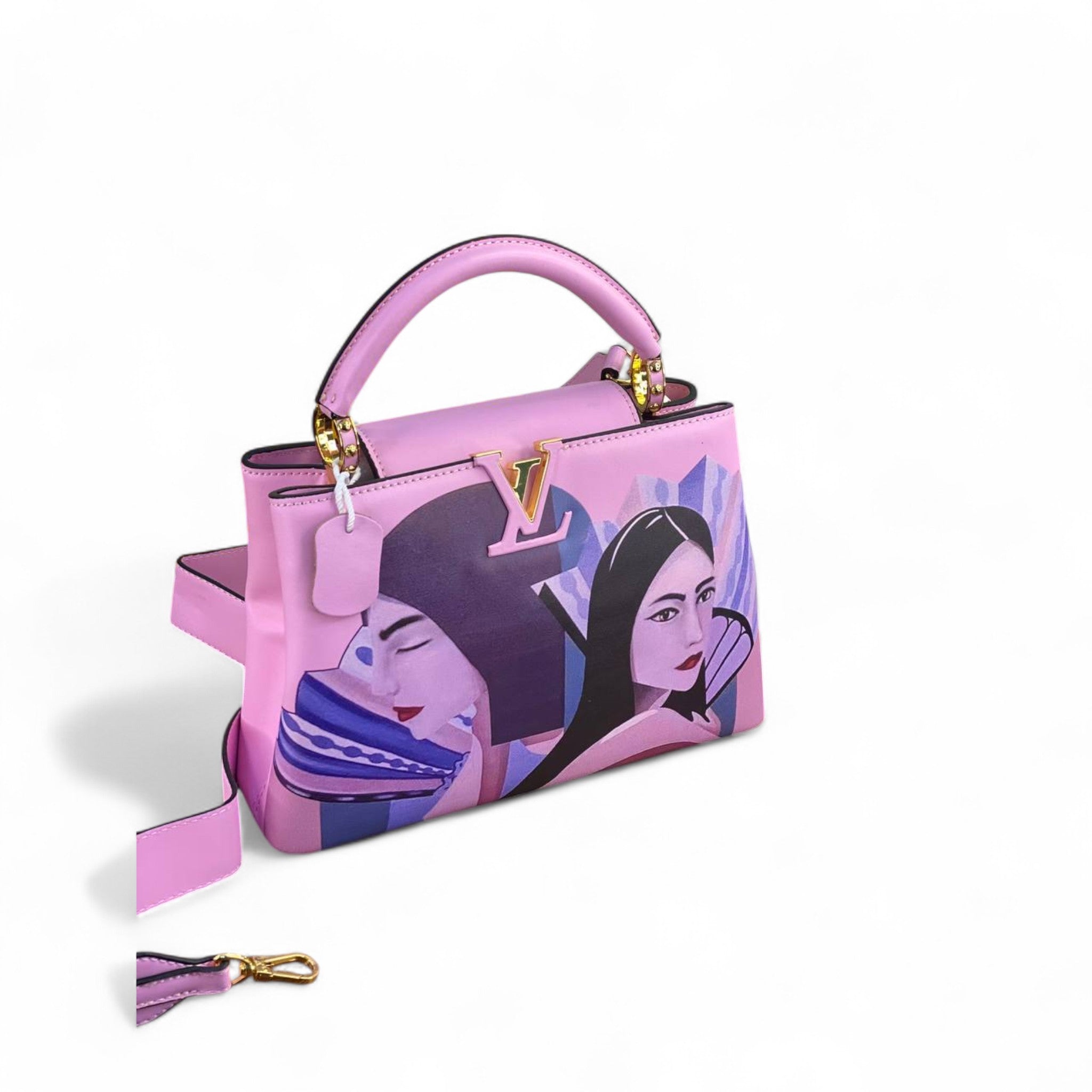 Louis Vuitton Pink Art Edition Bag 🎨💖 – Bold Beauty Meets Iconic Elegance