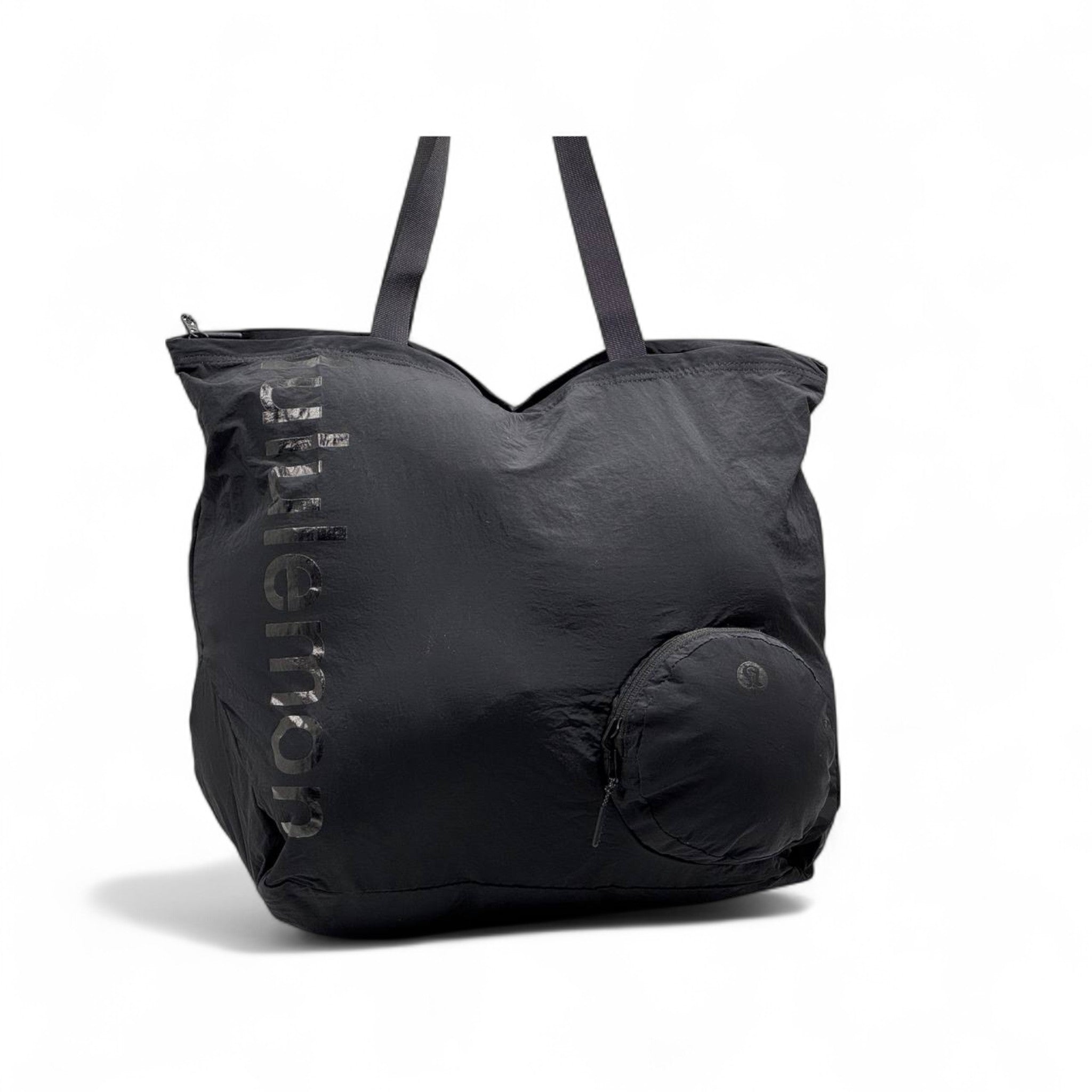 Lululemon Foldable Tote Bag – Expands from Mini Pouch to Oversized Tote 🌀👜