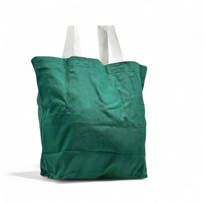 Lululemon Everyday Canvas Tote – Forest Green with White Logo 🌿👜