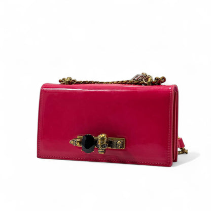 Alexander McQueen Skull Chain Bag – Bold in Pink 💖💀