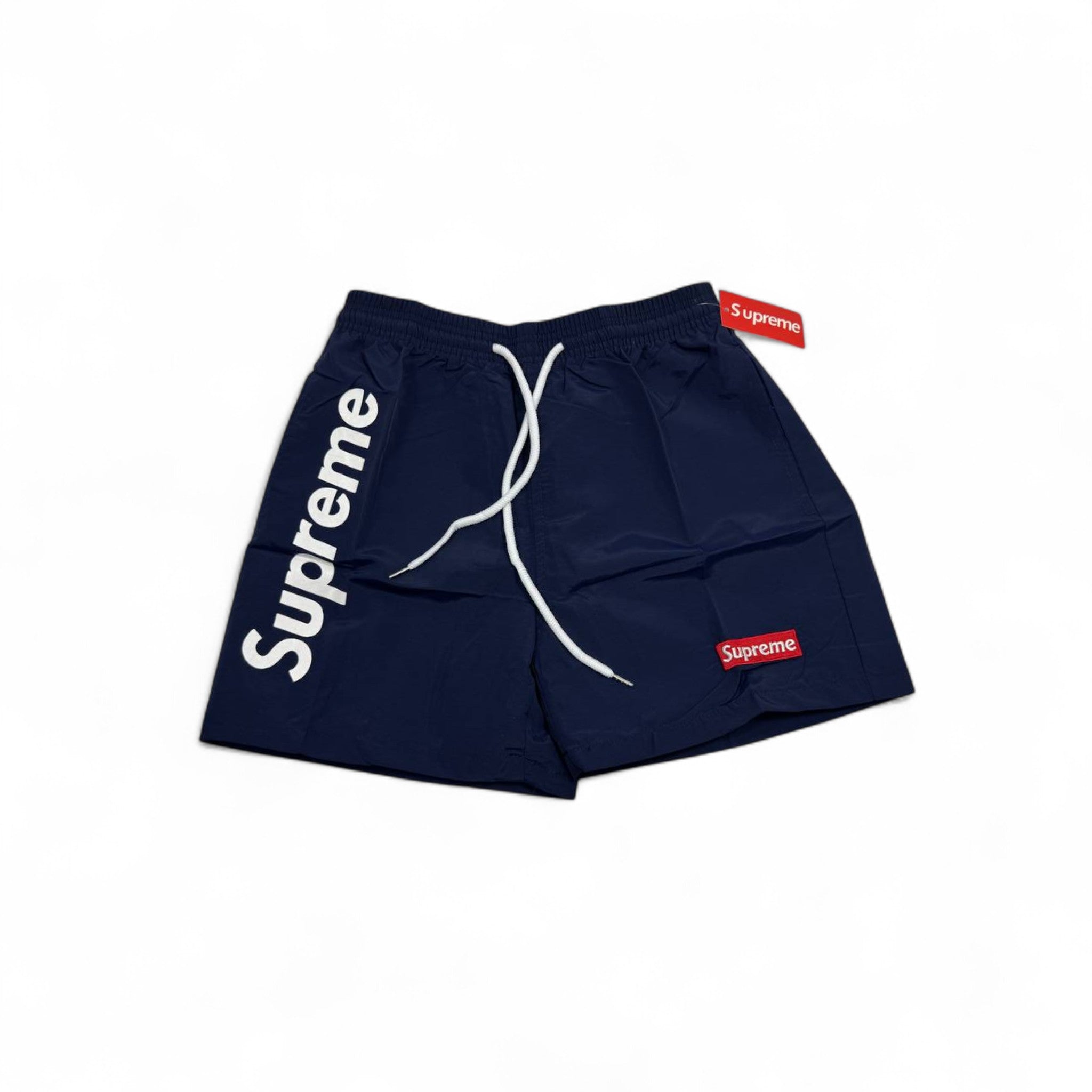 Supreme Swim Shorts – Navy Blue Classic Edition 🔵🩳
