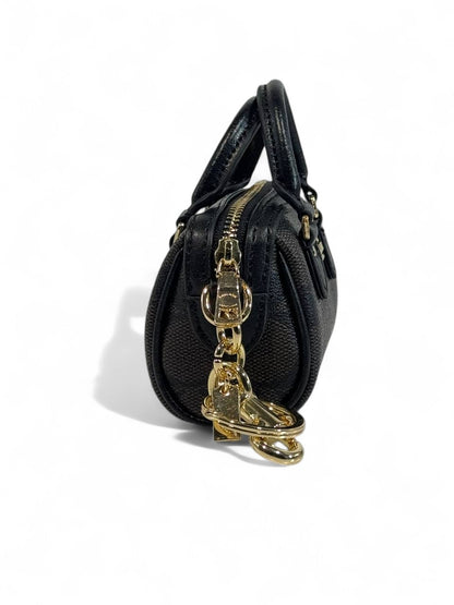 🤎 Coach Mini Signature Brown Bag Charm – Classic Elegance in Miniature Form ✨