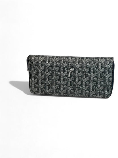 🩶Goyard Grey Saint Sulpice Long Wallet – Parisian Classic Elegance 💼