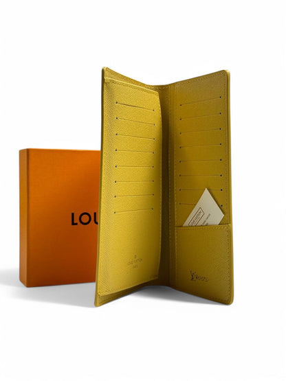 Louis Vuitton Graffiti Wallet – Limited Edition Yellow Monogram Bifold