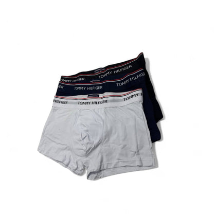 Tommy Hilfiger Boxer Briefs - 3 Pack 🤍💙 | Timeless White & Navy Set
