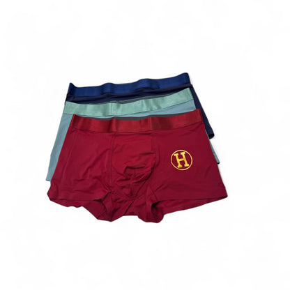 Hermes Boxer Briefs - 3 Pack 🤍💙 | Smooth Fit with Signature Waistband
