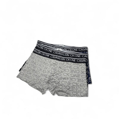 Calvin Klein CK ONE Logo Boxer Briefs – 3 Pack, All-Over Print Edition
