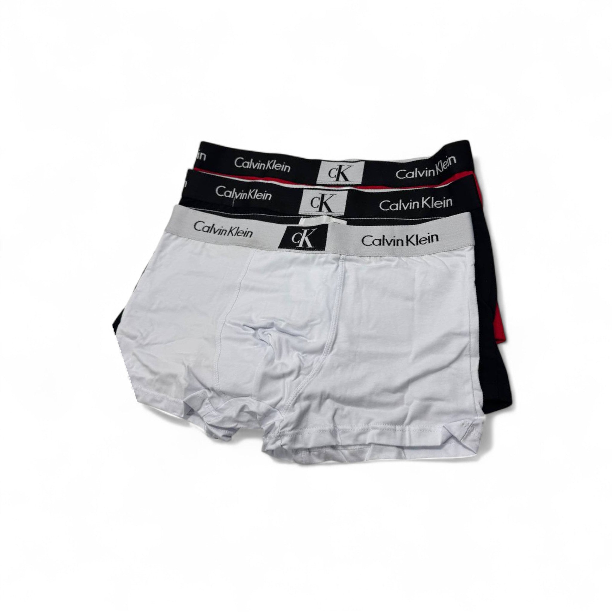 Calvin Klein Classic Boxer Briefs - 3 Pack ⚪🔴⚫ | Timeless Fit & Iconic Style