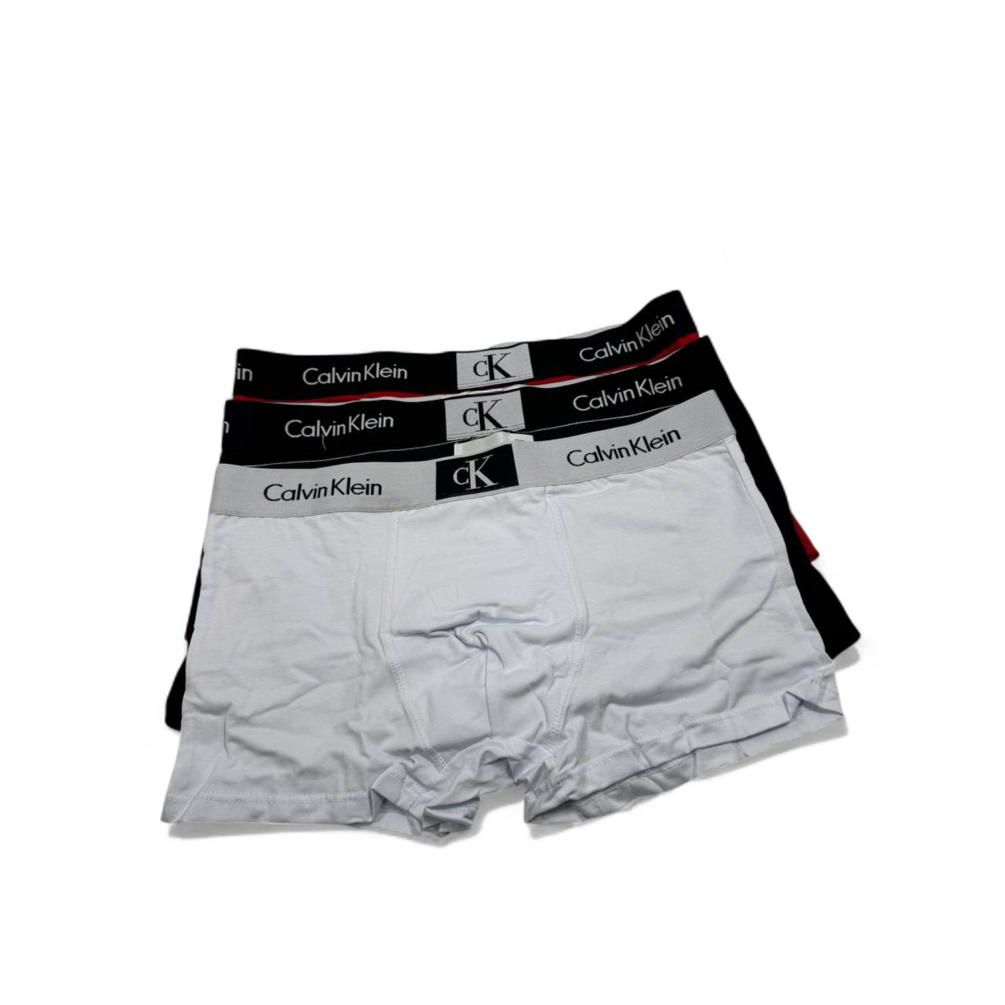 Calvin Klein Classic Boxer Briefs - 3 Pack ⚪🔴⚫ | Timeless Fit & Iconic Style