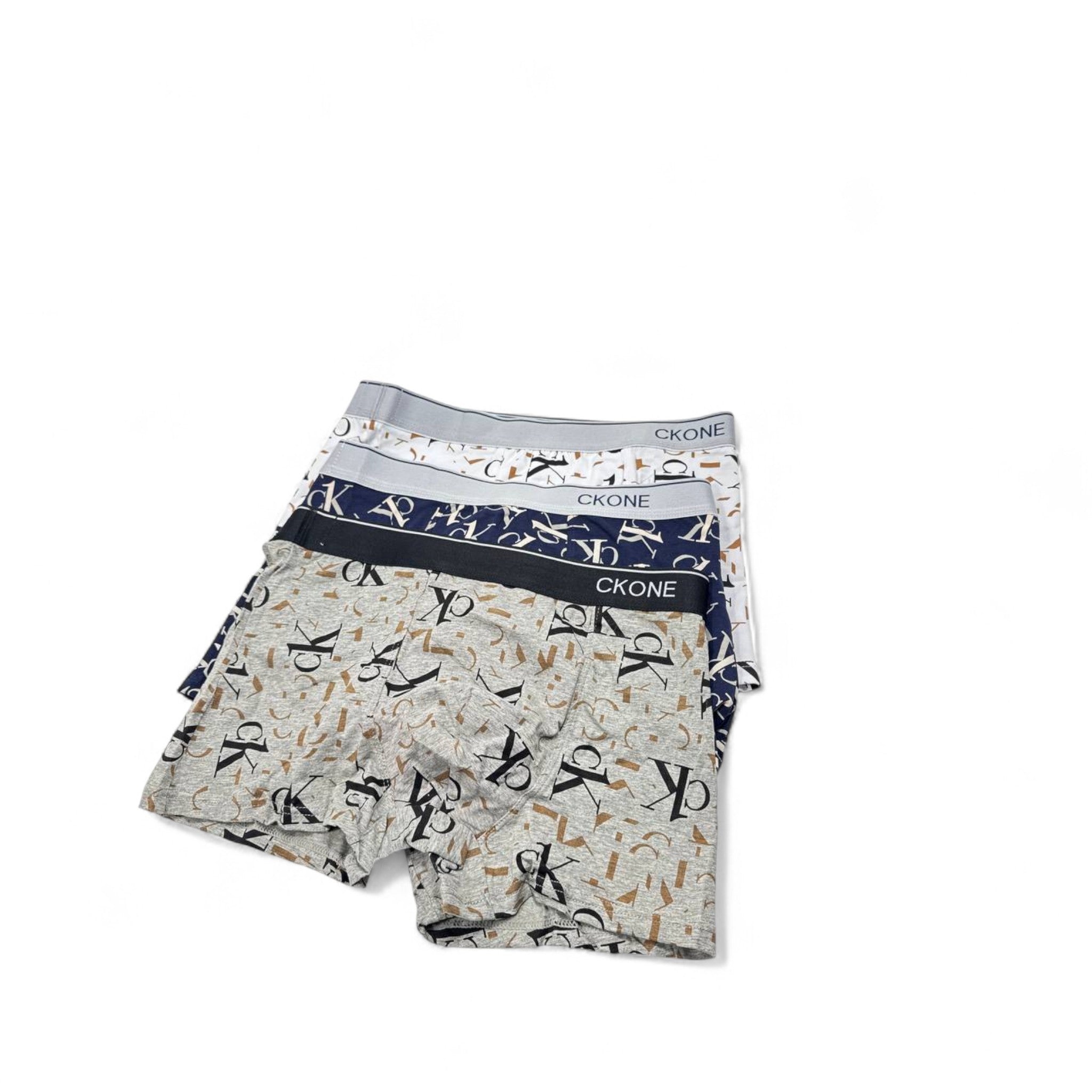 Calvin Klein CK ONE Abstract Boxer Briefs - 3 Pack 🎨🩲 | Artistic Comfort & Bold Expression