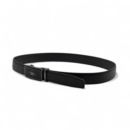 Salvatore Ferragamo Black Leather Belt – Iconic Gancini Buckle | 115CM 🖤✨