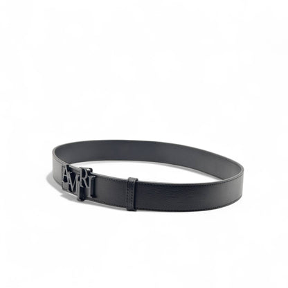 AMIRI Blackout Logo Belt – 120CM | Bold & Minimal Luxury 🖤