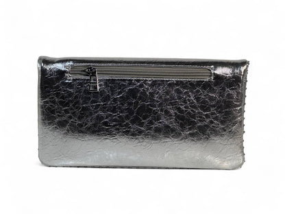 ⚫ ZADIG & VOLTAIRE Metallic Silver Rock Bag ⚫