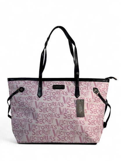 💗 Victoria’s Secret Monogram Pink Logo Tote 💗