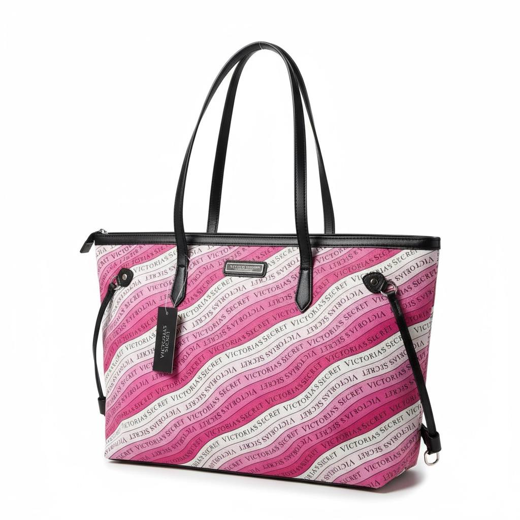 💖 Victoria’s Secret Signature Pink Ombre Tote 💖