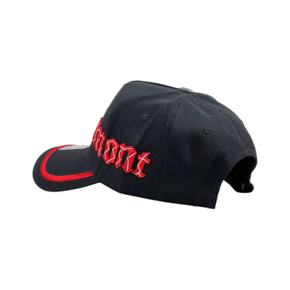 🧢 Clement Black & Red Cap | Bold Streetwear Statement 🔥