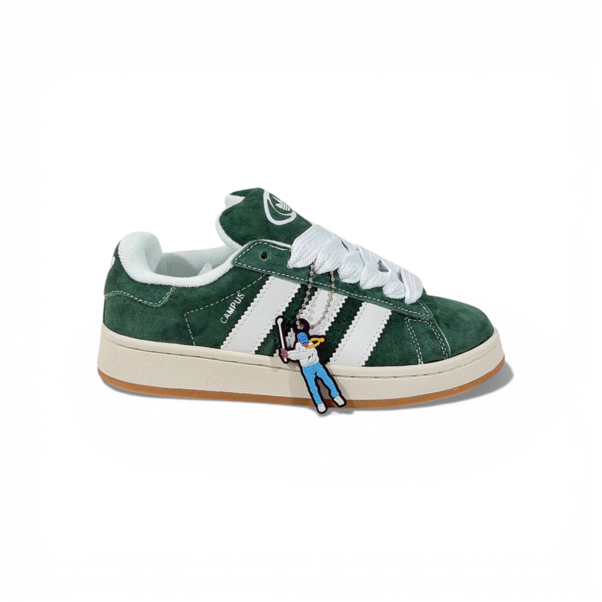 Adidas Campus Women Green Suede Sneakers – Classic Street Style 👟💚