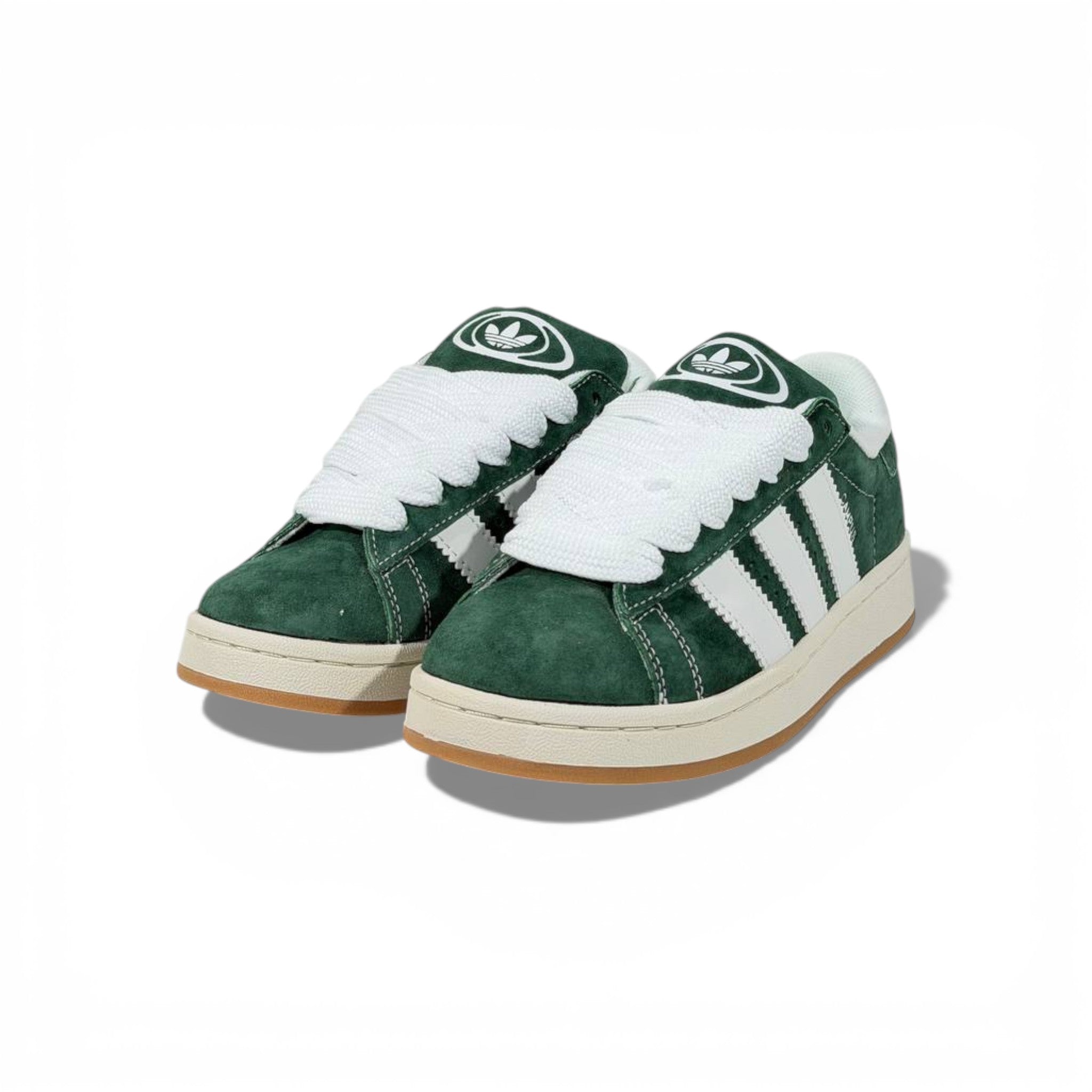 Adidas Campus Women Green Suede Sneakers – Classic Street Style 👟💚
