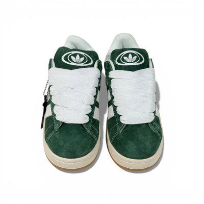 Adidas Campus Women Green Suede Sneakers – Classic Street Style 👟💚