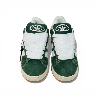 Adidas Campus Women Green Suede Sneakers – Classic Street Style 👟💚