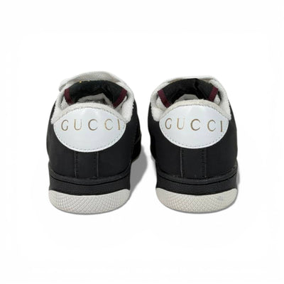 Gucci Kids Black Sneakers – Classic Style with Sparkle Details ✨👟