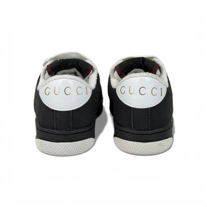 Gucci Kids Black Sneakers – Classic Style with Sparkle Details ✨👟