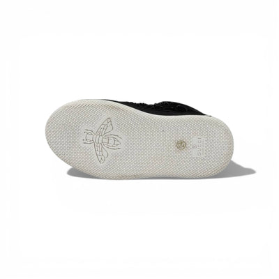 Gucci Kids Black Sneakers – Classic Style with Sparkle Details ✨👟