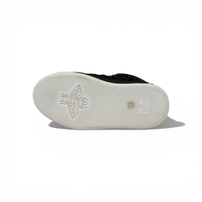 Gucci Kids Black Sneakers – Classic Style with Sparkle Details ✨👟