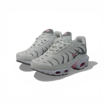 Nike Kids Air Cushion Sneakers – Pink & Grey Sport Shoes 👟💗