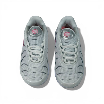 Nike Kids Air Cushion Sneakers – Pink & Grey Sport Shoes 👟💗