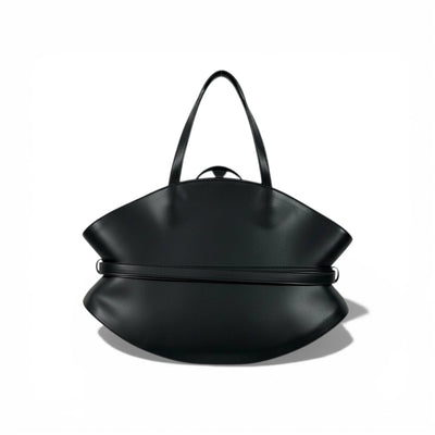 Balmain Luxury Belted Shoulder Bag for Women – Black Elegant Designer Handbag