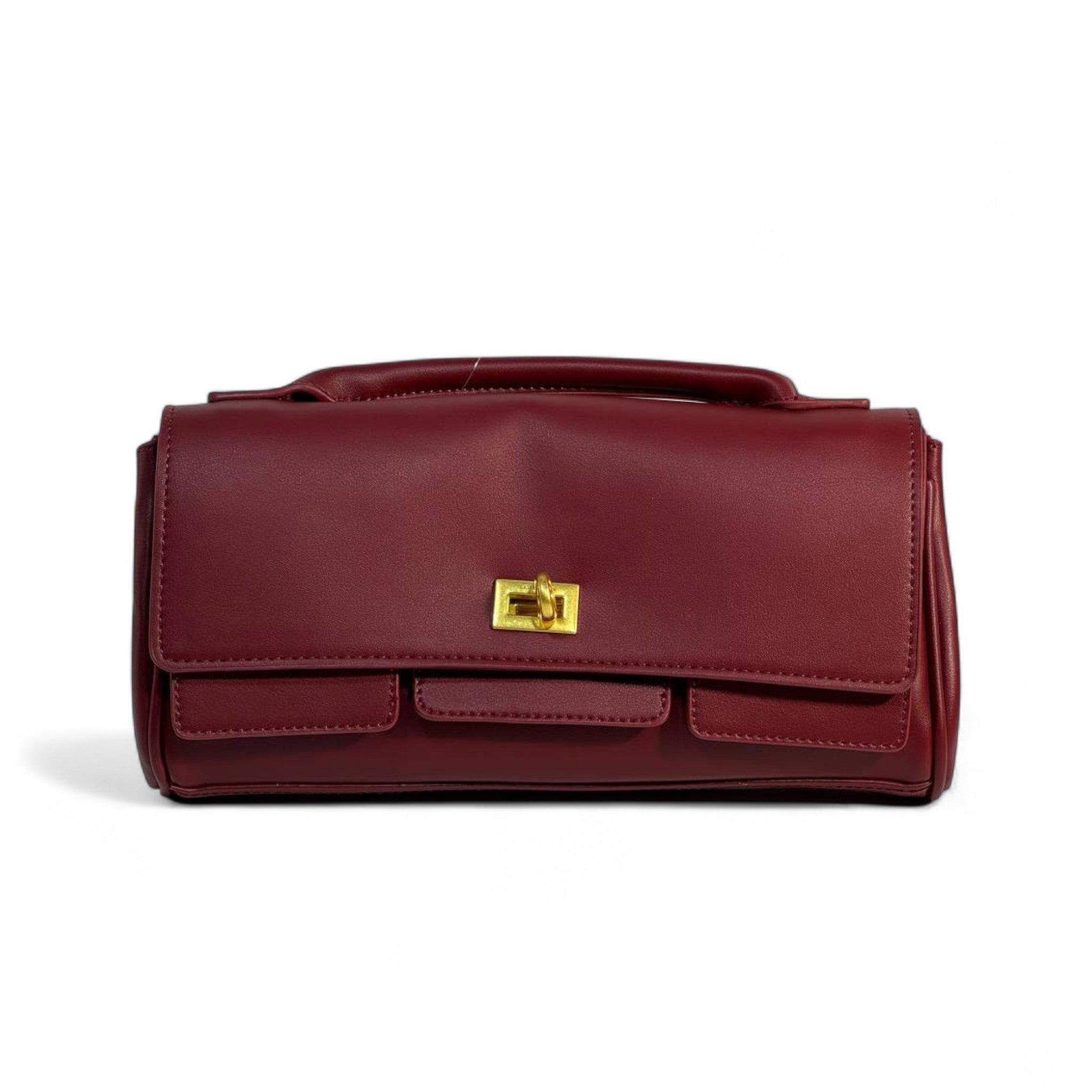Balenciaga Burgundy Leather Handbag ❤️ | Parisian Elegance & Italian Craftsmanship