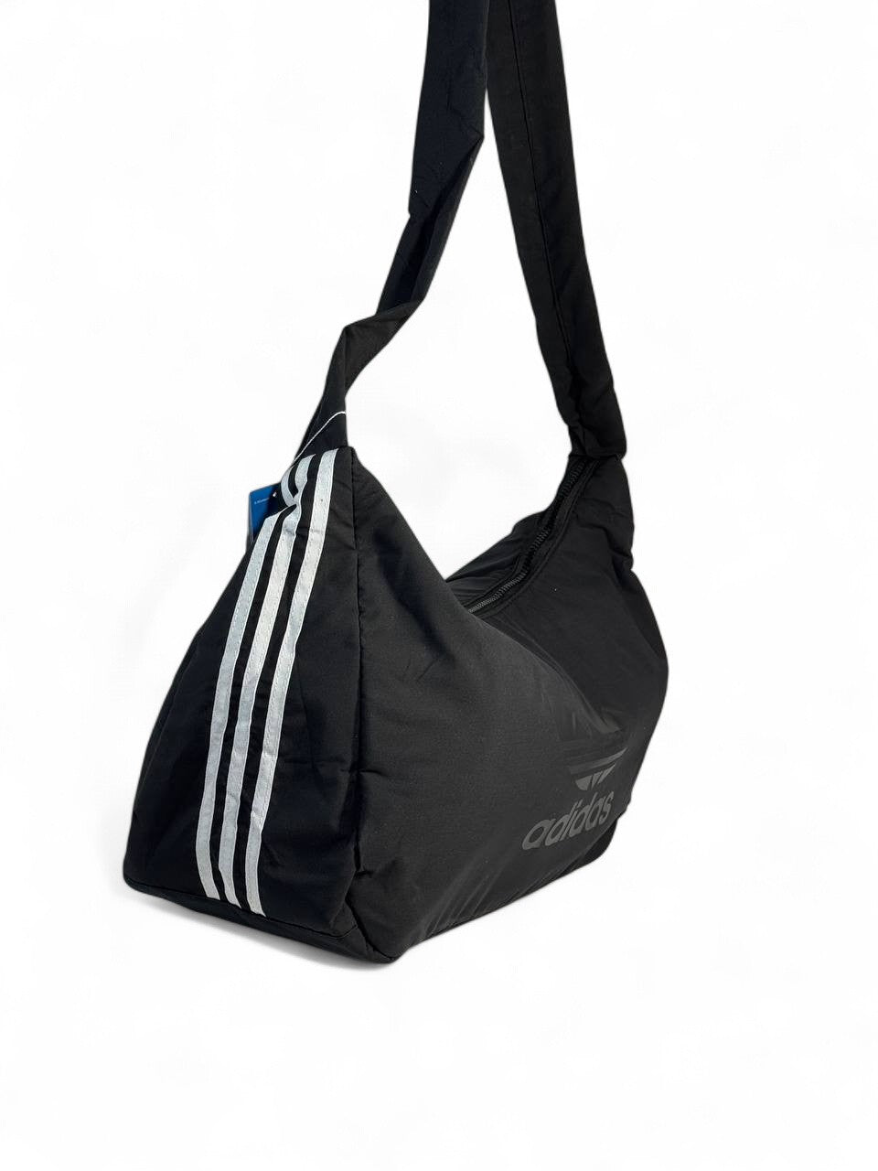 🏃‍♀️ Adidas Shoulder Bag — Triple Stripe Edition 🖤