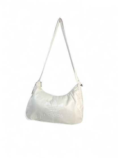 🤍 Adidas  Shoulder Bag — White Frost Edition 🤍