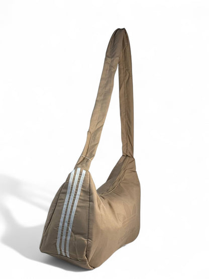 🌾 Adidas  Shoulder Bag — Sand Beige Edition 🌾