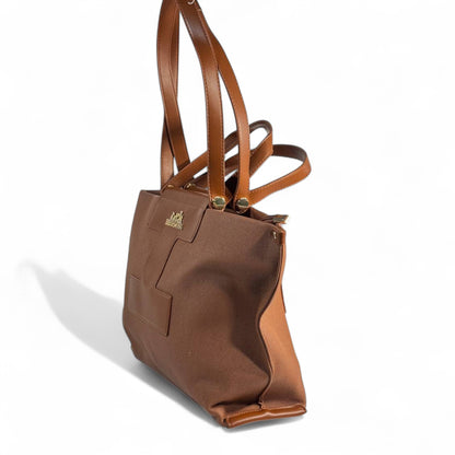 🟤 Hermès-Inspired Tote Set — Classic Tan Edition 🟤