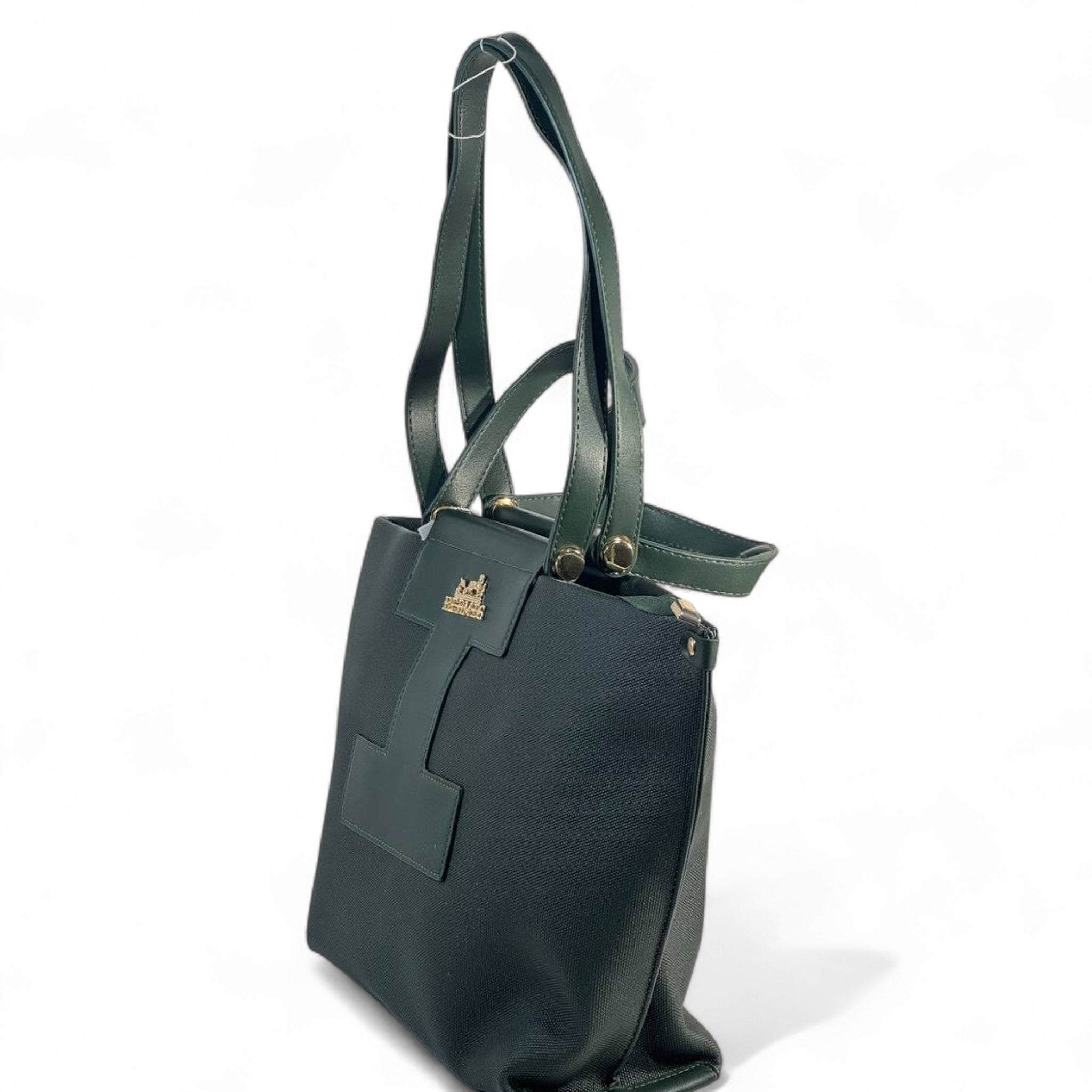 🌿 Hermès-Inspired Tote Set — Emerald Green Edition 🌿