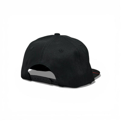 🧢 Denver Nuggets Embroidered Snapback Cap – Black & Red Graphic
