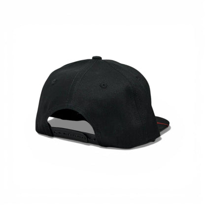 🧢 Denver Nuggets Embroidered Snapback Cap – Black & Red Graphic
